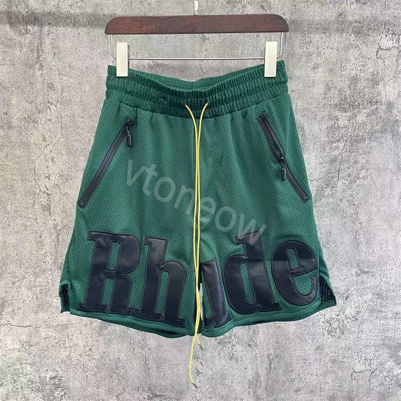Сетчатые дизайнерские шорты Rhudes Shorts Summer Fashion Bank