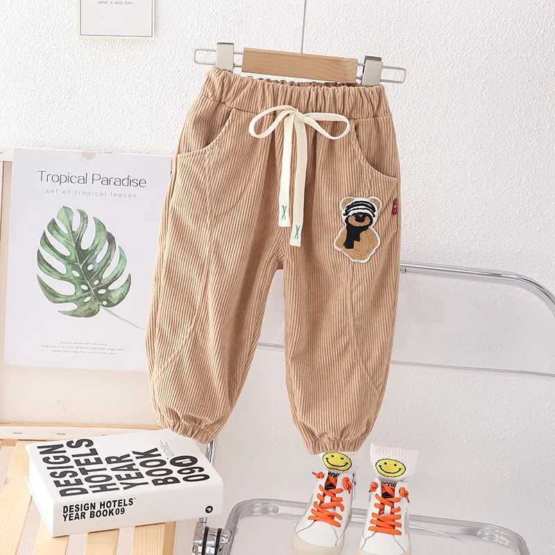 Trousers New Spring Summer and Autumn Baby Girls Clothing Childrens Fashion Pants Childrens Leisure Cotton Clothing Children Trousers Baby SweatshirtL2404