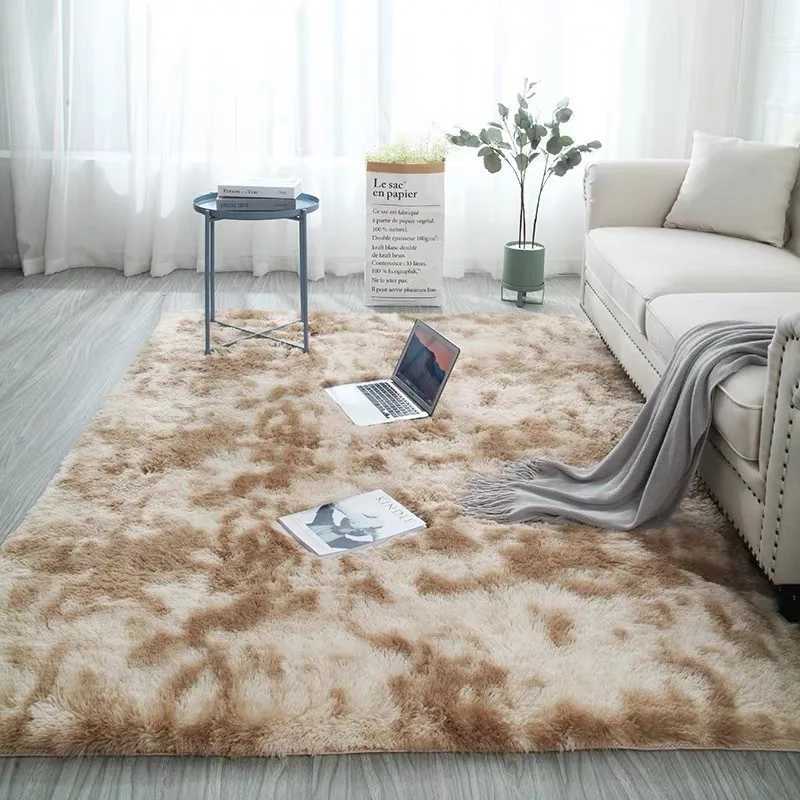 Teppiche Hersteller Großhandel farbveränderte Seiden Haarkrawatten-gedruckte Teppich Teppich Inspire Samt Wohnzimmer Lernbett Schlafzimmer Teppich