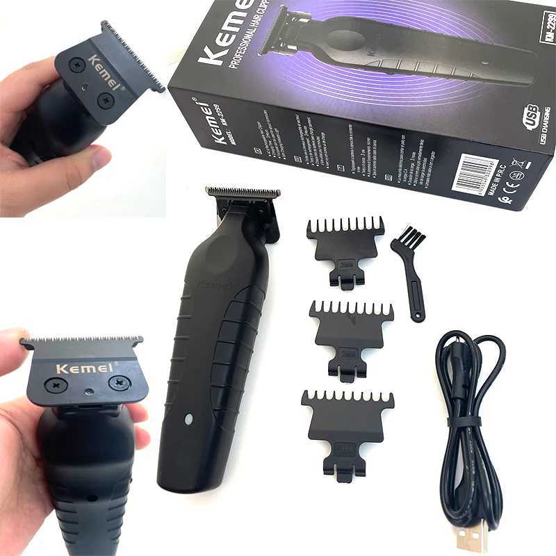 Trimmer de cheveux Kemei KM-2299 Mens Electric Clipper Professional USB Charging Q240427