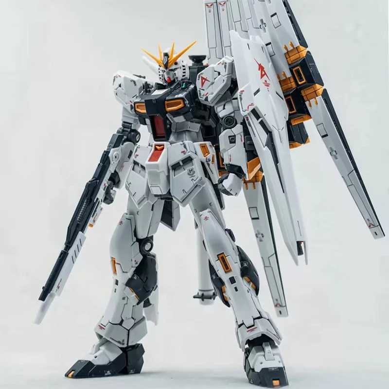 Anime Manga HG 1/144 Bull With Float Cannon Mobile Suit Animation Action Diagram Model Assembly Model Mechanical Robot Toy GiftL2404