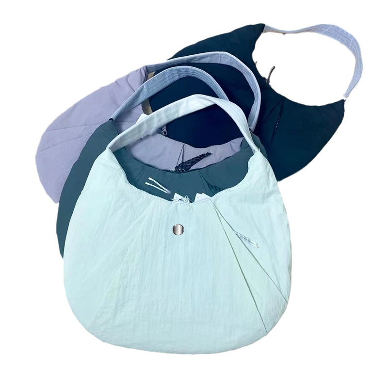 lu lady dumpling bag large capacity storage fitness Yoga croissant single shoulder underarm bag female Gym Bag