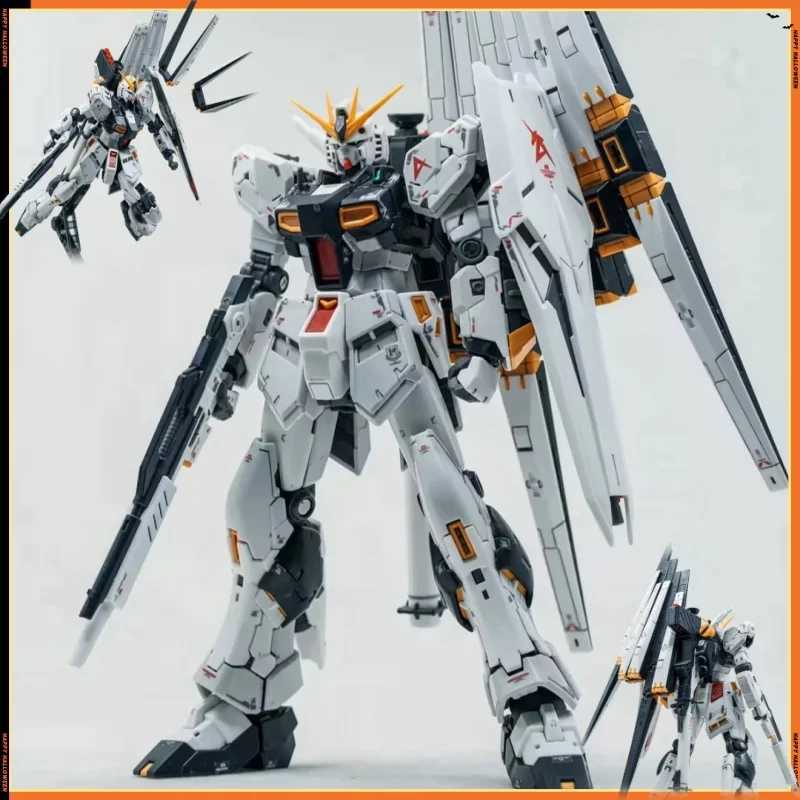 Anime Manga HG 1/144 Bull With Float Cannon Mobile Suit Animation Action Diagram Model Assembly Model Mechanical Robot Toy GiftL2404