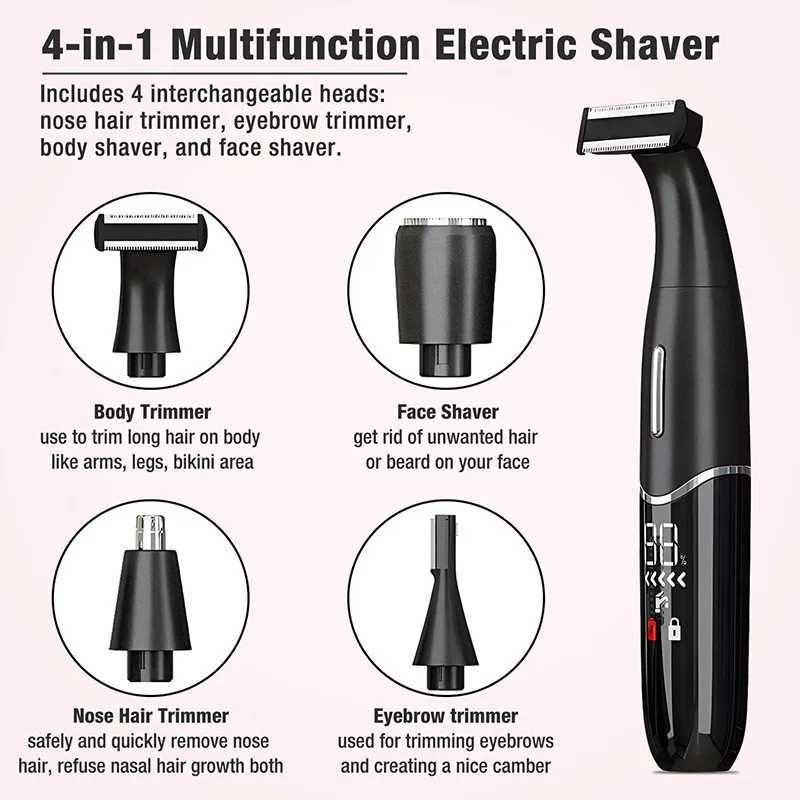 Terrimer capelli Intimate Area di parrucchiere Precision Shaver Mens Bikini Sensibile Ballo Sensibile Balli capelli PUBICA RASCHIO QUAILE Q240427