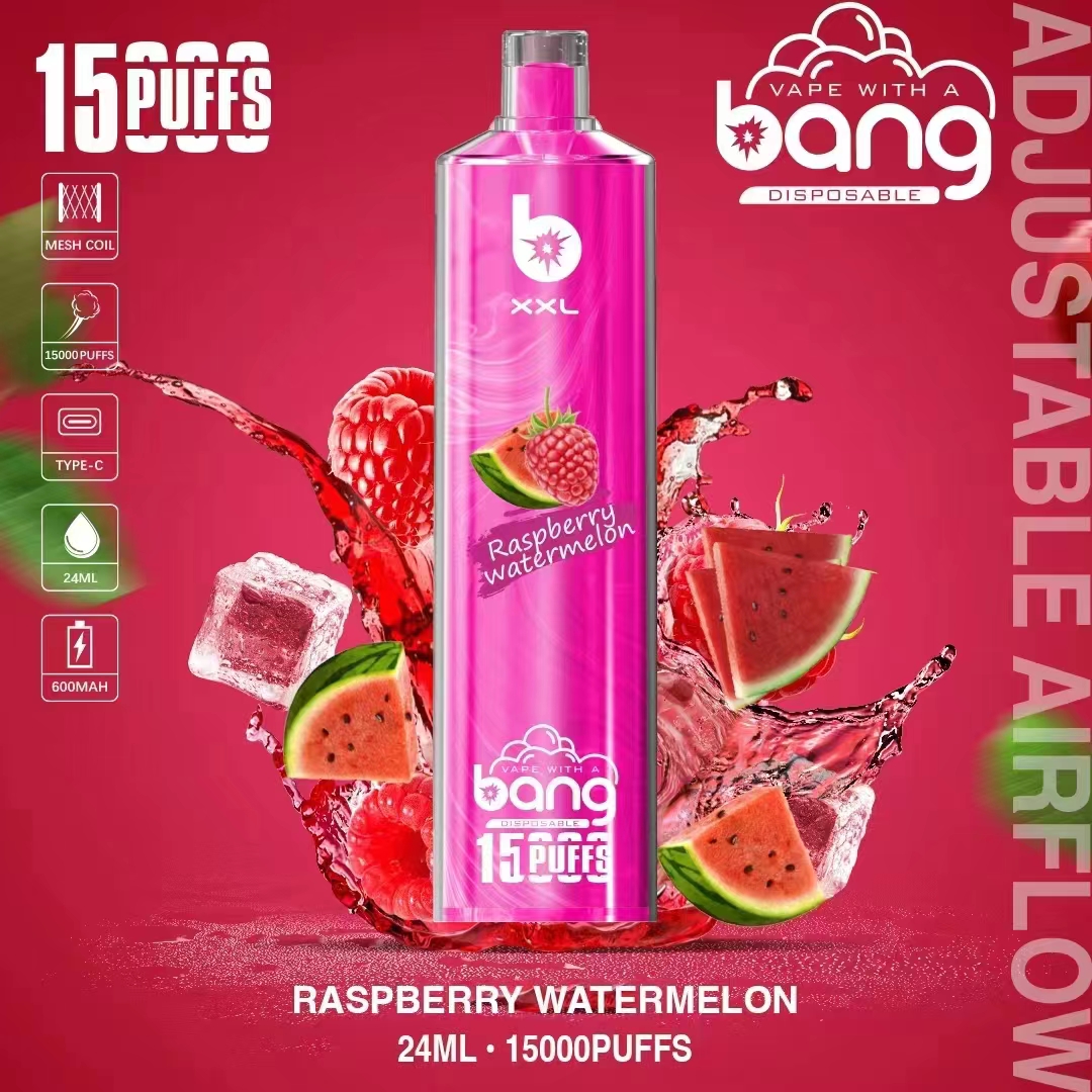 BANG ORIGINALE XXL15000 15K BUFS E-sigaretta elettronica 15000 Penna di vaporizzazione usa e getta E Sigaretta 25ml POD pre-caricato Batteria ricaricabile 650MAH 0/2/3/5% all'ingrosso