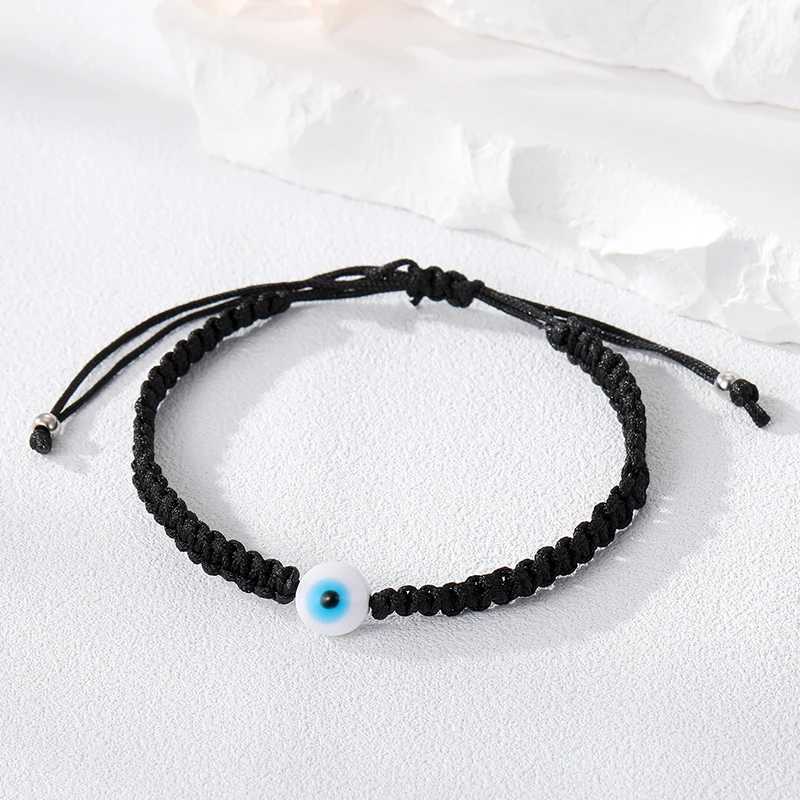 Perlen Trkiye Blue Evil Eyes Lucky Seilarmband Damen Paar Vintage handgewebtem Auge Hochzeit Schmuck Schmuck