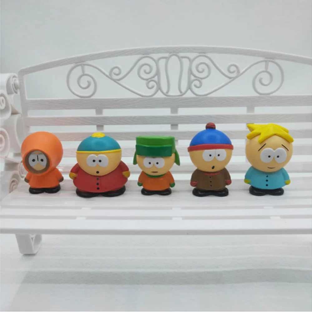 Action Toy Figures /Batch of PVC South Park Action Picture Toys Populära Creative Models Australian Park Childrens Birthday Present Toysl2403