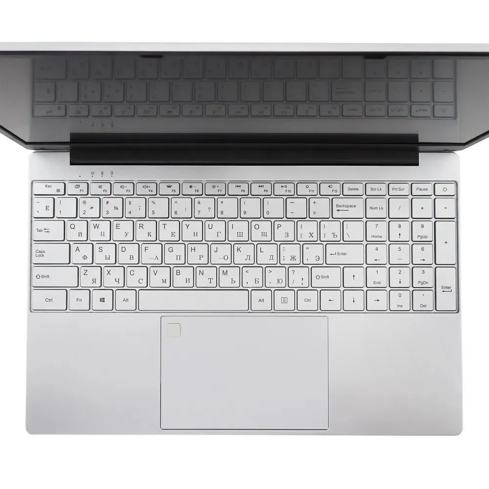 15.6-Inch J4125-15.6-Inch Laptop Fingerprint Unlock Keyboard Backlight Exclusive for Cross-Border