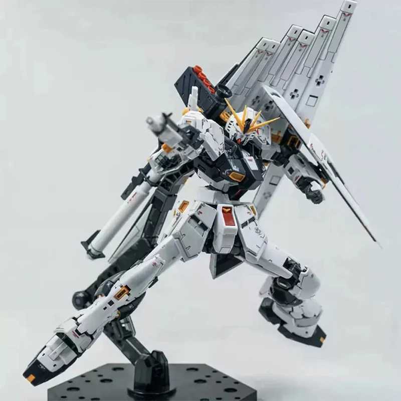 Anime Manga HG 1/144 Bull With Float Cannon Mobile Suit Animation Action Diagram Model Assembly Model Mechanical Robot Toy GiftL2404