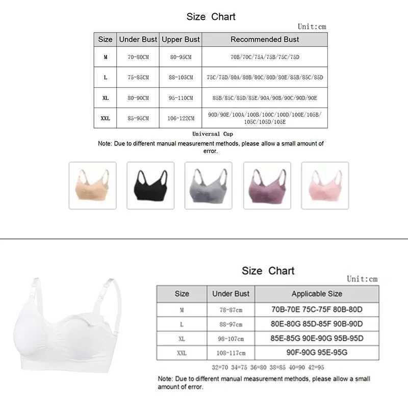 La maternité intime / maternité infirmière soutien-gorge coton allaitement enceinte femmes de grossesse sous-vêtements allaitement allaitement soutien-gorge lactancia d240426