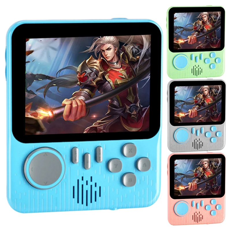 G7 3,5 inch Retro Mini Game Consola de Juegos Portable Pocket Handheld Game Console Player gebouwd in 600 videogames singles -versie voor kinderen cadeau