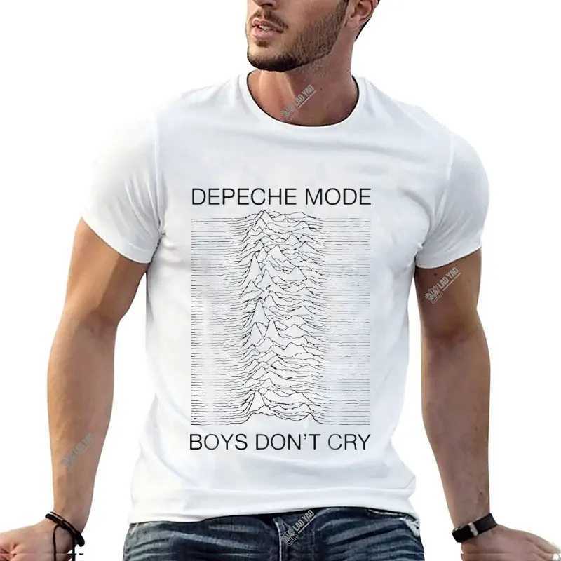 T-shirts voor heren genieten van de stilte Depeche coole modus