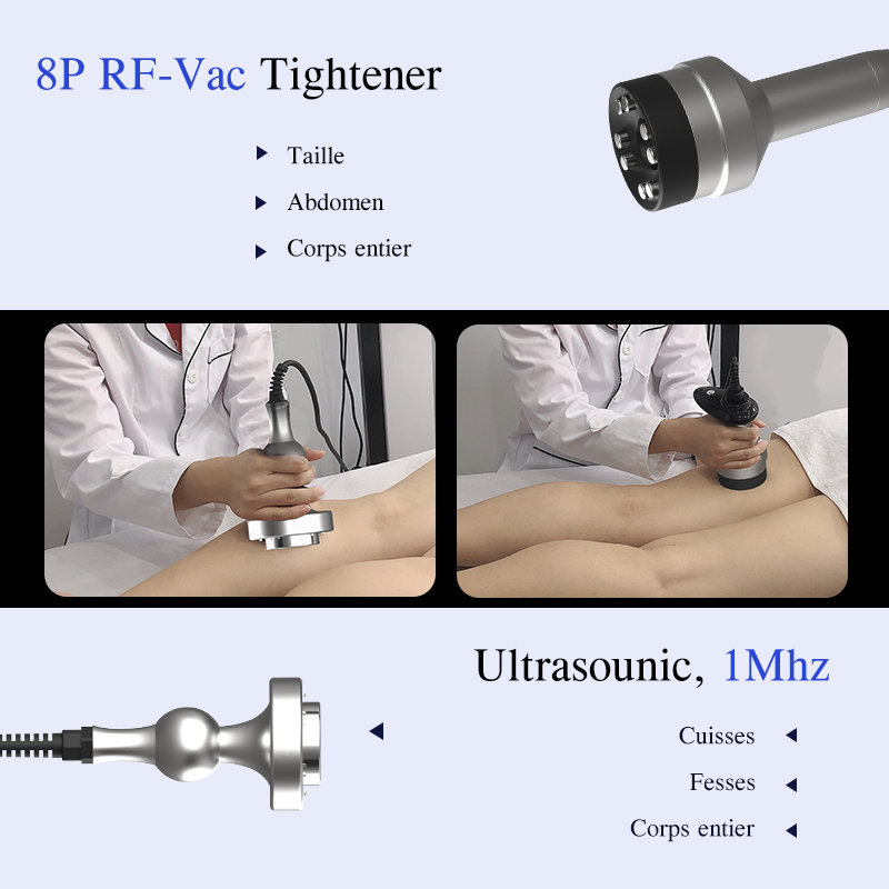 40K Ultrasonik Kavitasyon Selülit Kaldırma Makinesi RF Vakum Vücut Şekli Çok Kutuplu Bio Yüz Bakım Salon Spa Popüler