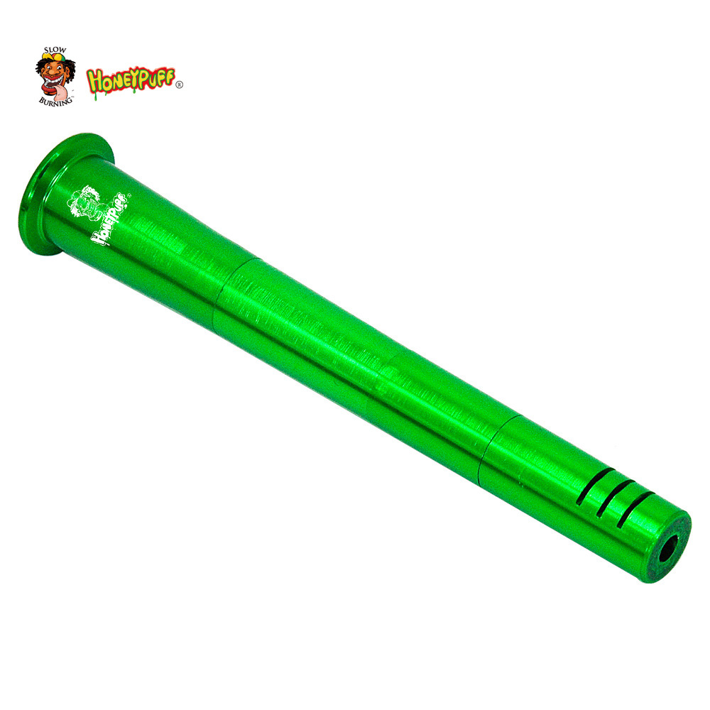 Honeypuff de 140 mm Aleación de aluminio Tubos Downstem TUBES FUNNEL DIFUSER METAL DE METAL PARA VASTOR DE VIAJES BONTOS DE AGUA ACCESORIO ACEDILLOS