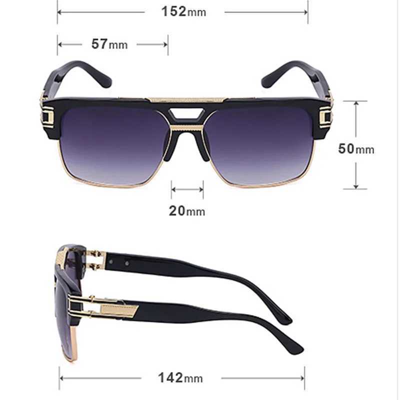 Sunglasses Classics Vintage Men Polarized Sunglasses Mens Luxury Brand Shades Women Driving Fishing Hiking Sun Glasses UV400 Oculos De Sol T240428