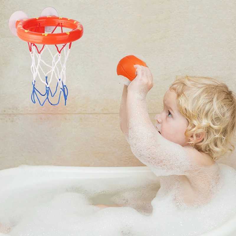 Giocattoli da bagno bambini giocattolo bambini giocattoli bambini giocattoli da bagno vano da bagno a pallacanestro con 3 palle bambini da gioco all'aperto set carina balena