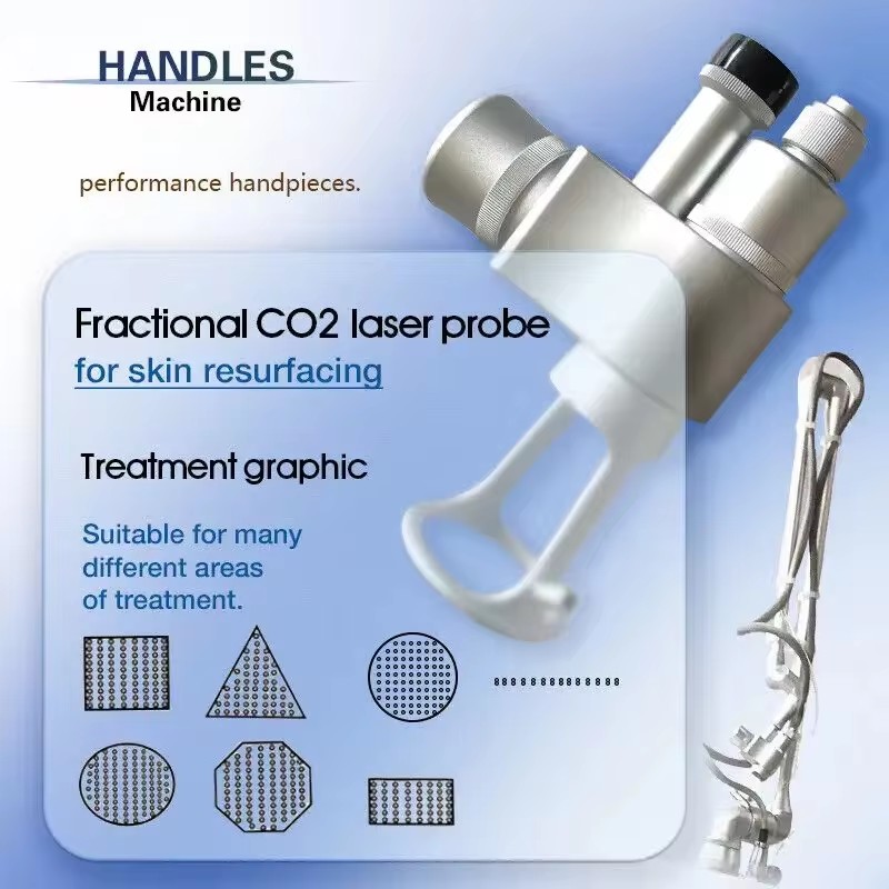 Beste Qualität HF CO2 BRACTIONAL LASERLASERNETZUGFREIDUNG RESURFACKING VON JUVENATION ACNE NARTE Wrinkelnentfernung CO2 Lasermaschine