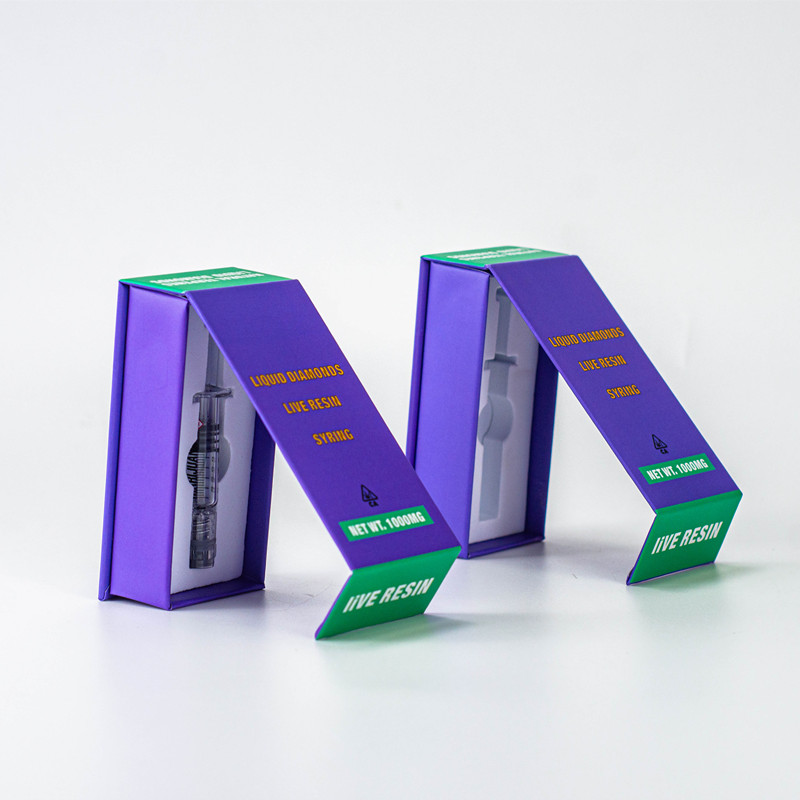 Carrinhos de 0,5-1 ml personalizados embalagem seringa e cartuchos magnéticos caixa de alta qualidade fornecedor de alta qualidade