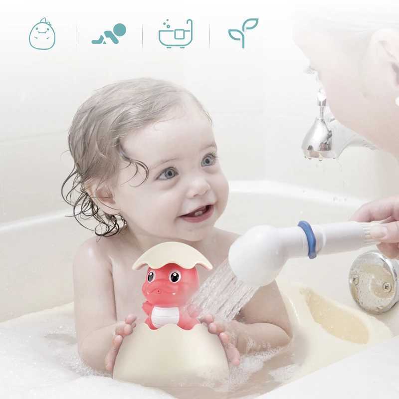 Baby Bad Spielzeug Dusche Spielzeug Kinder schwimmen Dusche lustige Spielzeug Baby Cartoon niedliche Ente Pinguin Eier Wasserspraysprinkler Boy Girl Spielzeug Spielzeug