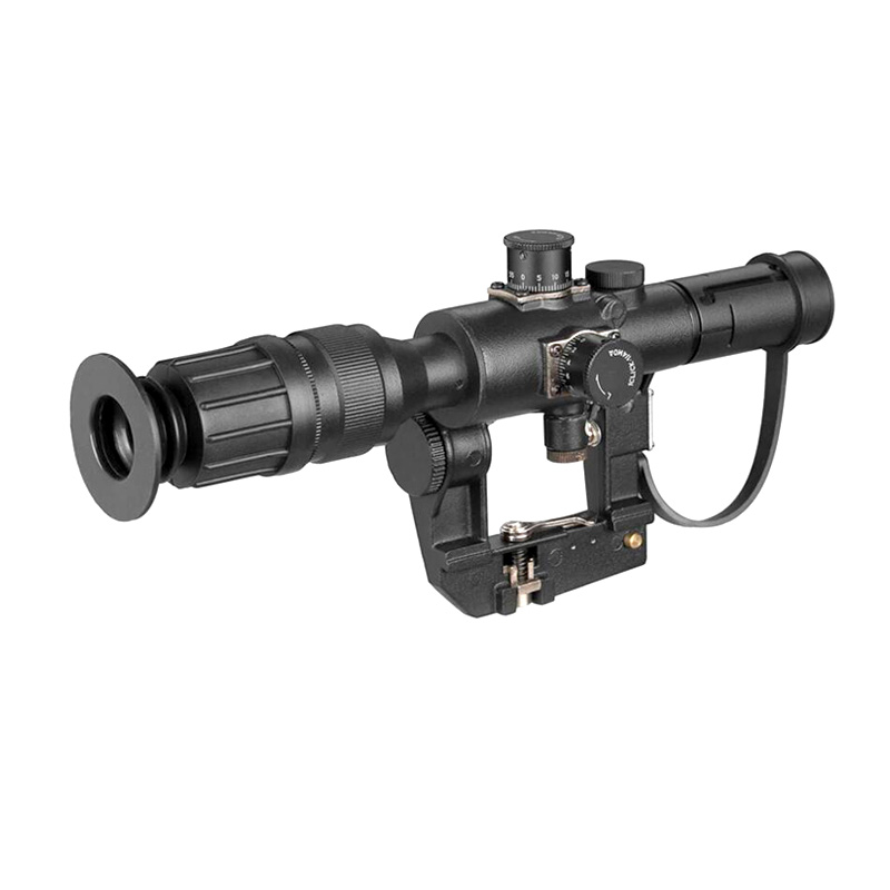 SVD 4x26 Red illuminé Riflescope Glass Reuticle Scope Tactical Optics Sisets Tirant Ak Rifle Hunting Shot Outdoor