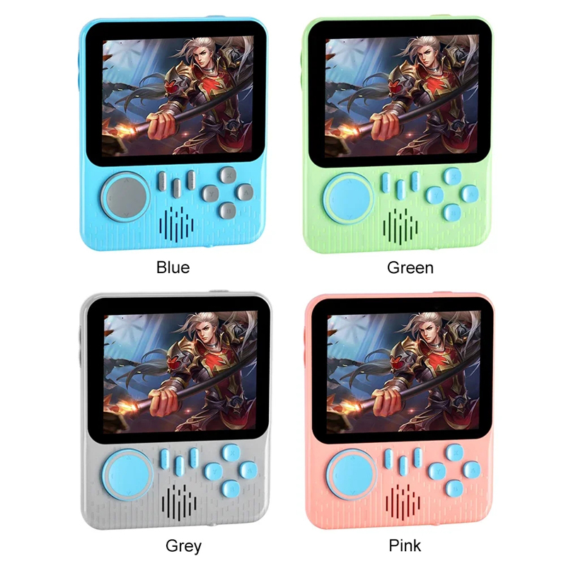 G7 Games Handhell Retro Protable Console Colors Macaron Fashion Colors da 3,5 pollici Schermo ultra-sottile Supporto il corpo FC/SFC/NES AV Video Game Game GamePad for Kids Gift