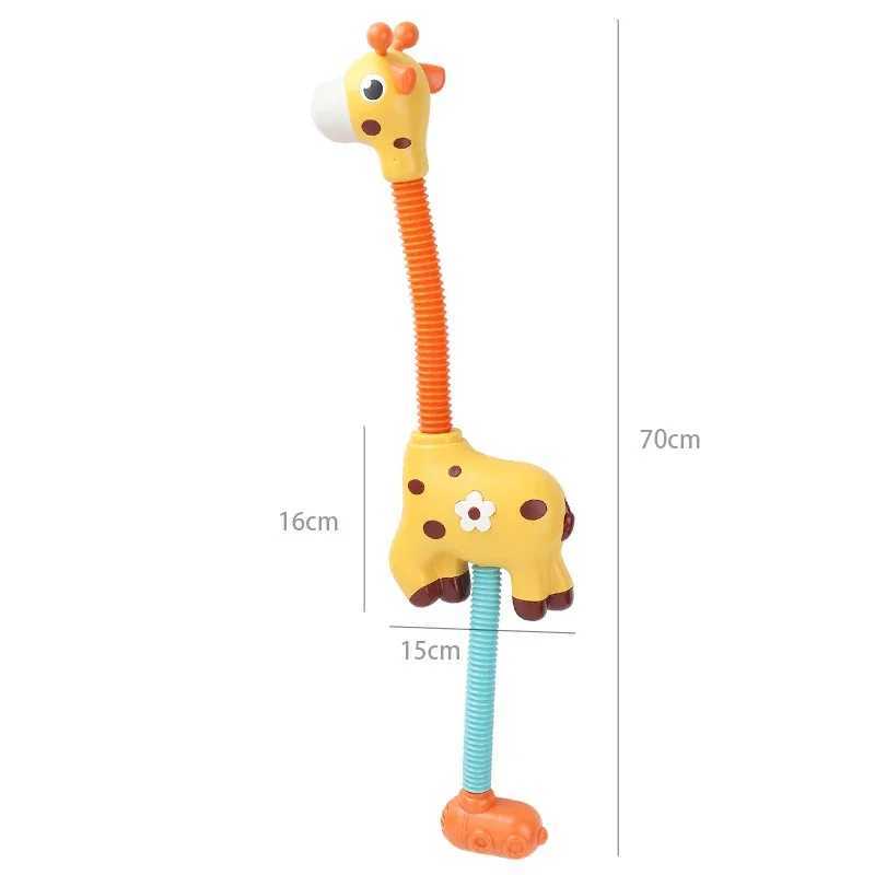 Baby Bad Spielzeug Giraffe elektrische Spray Wasser Squirt Sprinkler Baby Bad Spielzeug Badewanne Duschpool Badezimmer Spielzeug für Säuglinge Babys Kleinkinder Geschenke