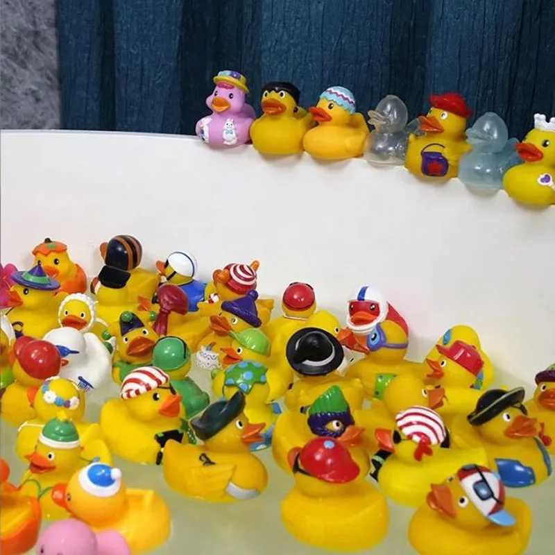 Breking Baby Bath Toys 5-Rubber Duck Kids and Conedler Toy Duck Baby Bath Toys Summer Beach Game Game Toy Birthday Gift for Children