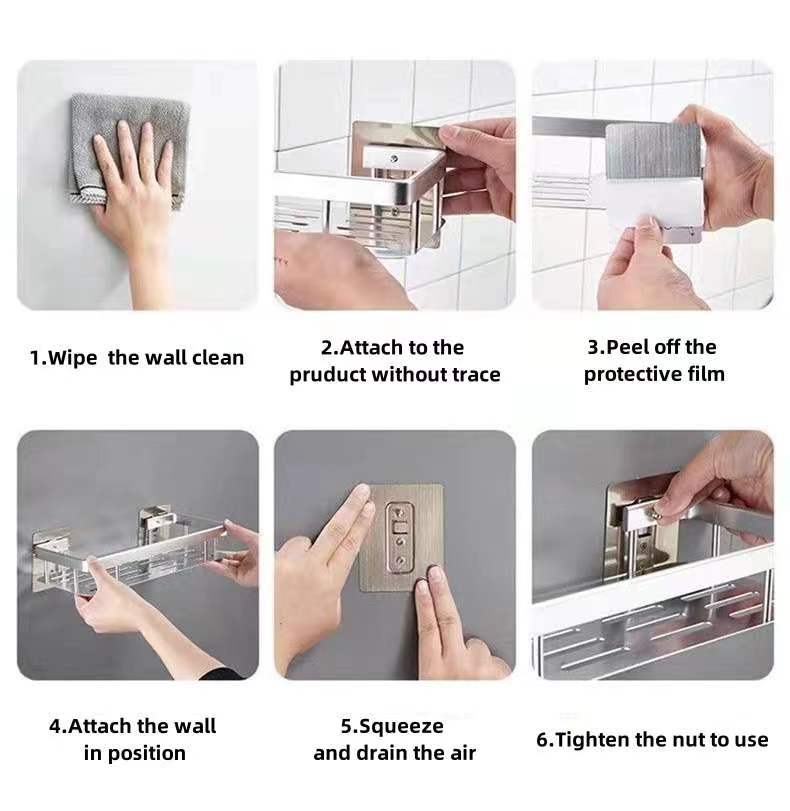 9Toilet toalety aluminium aluminium bez perforacji na ścianie wisząca półka do przechowywania łazienka półka toaletowa półka narożna