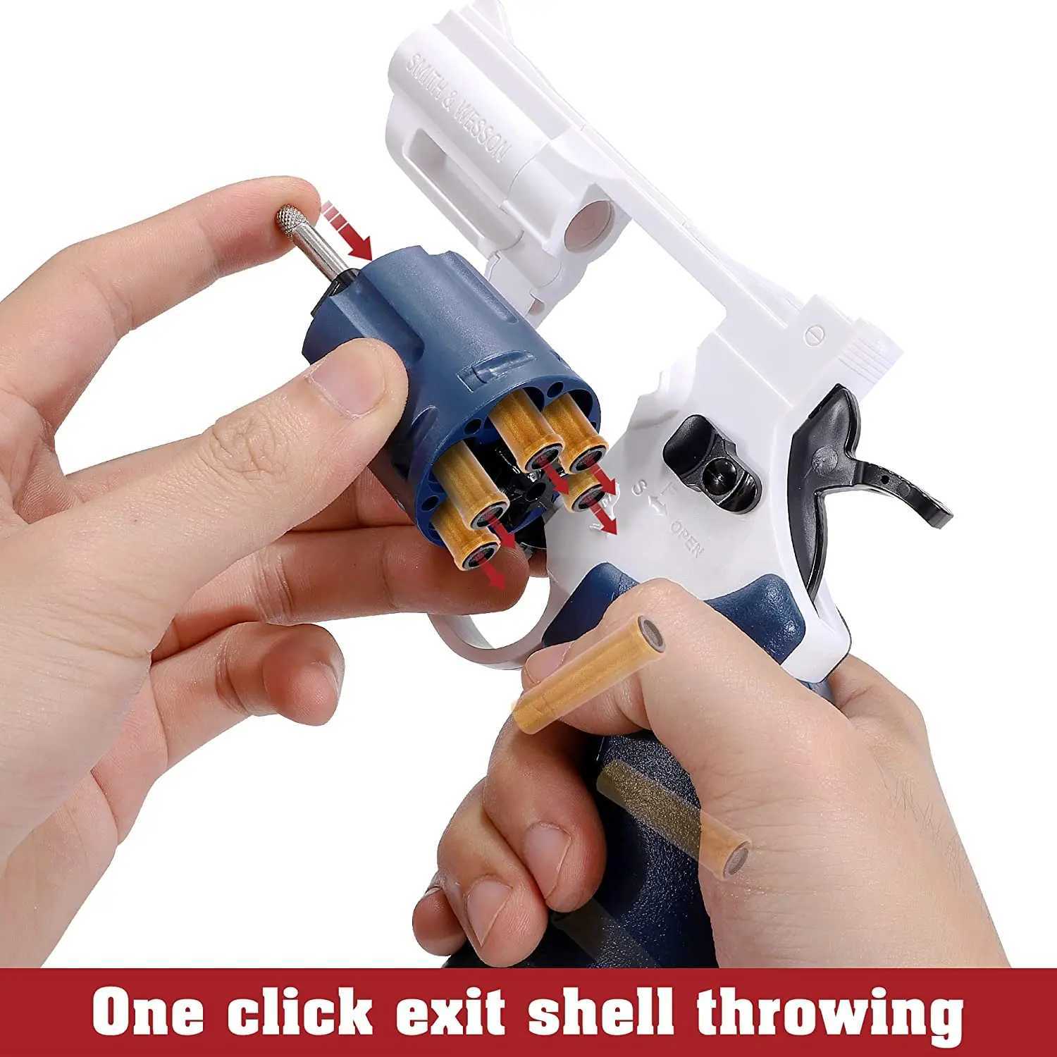 Gun Toys ZP5 357 Revolver Pistol Soft Foam Bullet Launcher Toy Gun Gel Ball Shotgun Pistola for Kids Gift T240428