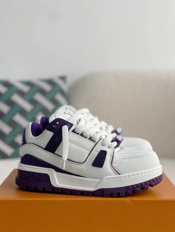 scarpe da ginnastica scarpe da ginnastica di scarpe da ginnastica delle sneaker grasse viola scarpe da ginnastico