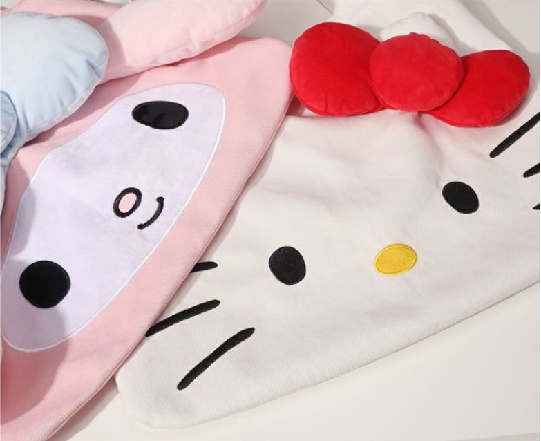 Dessin animé Coolomi Series mignons sac à bandoulière yugui leti coolomi en peluche mignon fille coeur sac