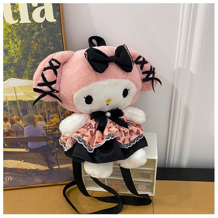 Wholesale of Cute Cartoon Plush Doll Bags, Doll Grasping Machine Gifts for New Japanese Kulomi Leti Backpack