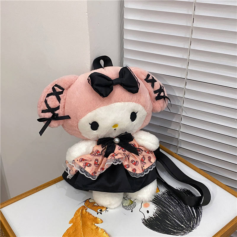 Wholesale of Cute Cartoon Plush Doll Bags, Doll Grasping Machine Gifts for New Japanese Kulomi Leti Backpack
