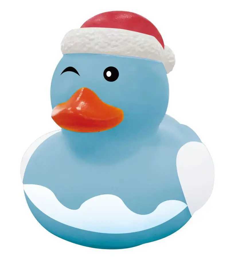 Breking Baby Bath Toys de 4,5 cm de borracha Bath Bath Toy Pool Float Float Sound Som Ducks Play Tood Toys Brinquedos para Crianças Presente