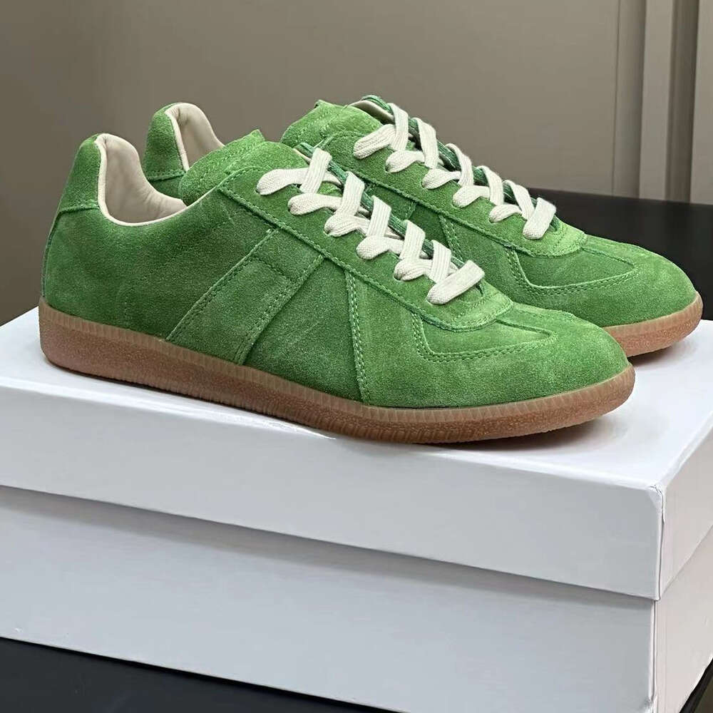 2024 maisons sport allenatori corrono shs shes sneaker sh loafer in pelle margiela casual lussuoso designer maschile replica da uomo tennis replicato