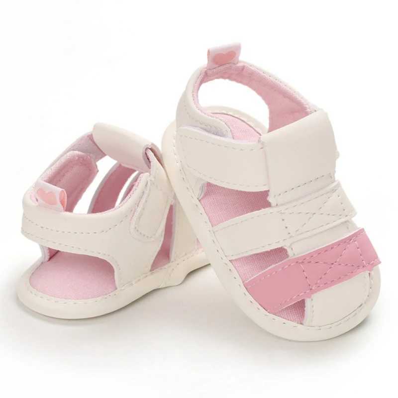 Sandalen zomer pasgeboren babyschoenen katoen sandalen baby bed schoenen casual kindermuilezels kinderjongen en meisjes 0-18 maanden oldl240429