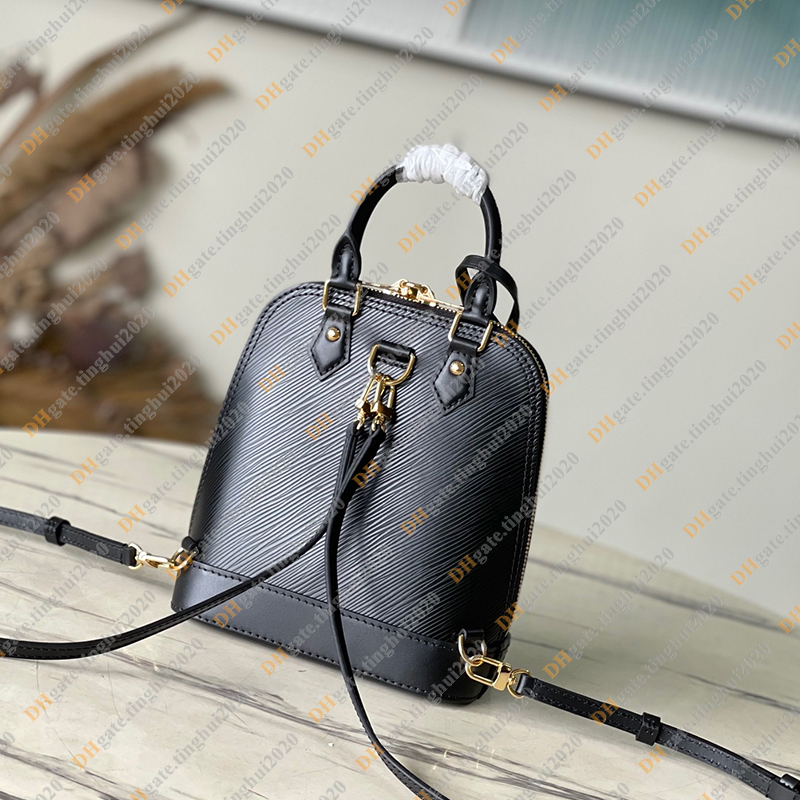 Bayan moda gündelik tasarım lüks epi dalgalanma sırt çantası kabuk çantası okul çantası rucksack paketleri totes omuz çantası üst ayna kalitesi m25103 m25104 kese çanta