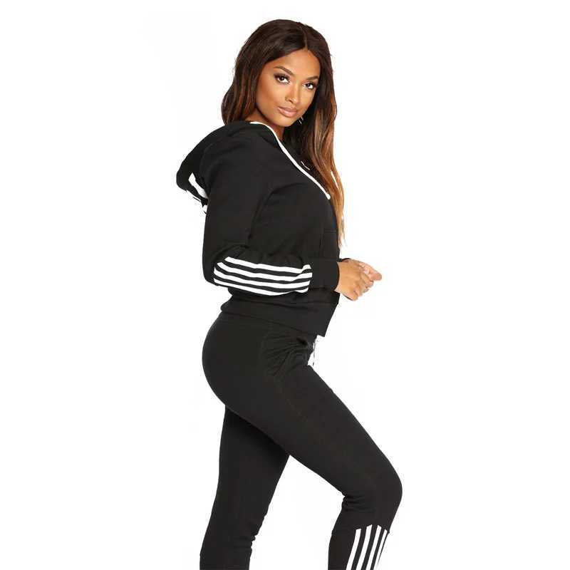 Women's Two Piece Pants 2023 Spring/Summer Womens Sports Shirt Set Solid Color Casual Zipper Hoodie Daily Fitness Jogging 2-piece Set New Womens Pants SetL240429