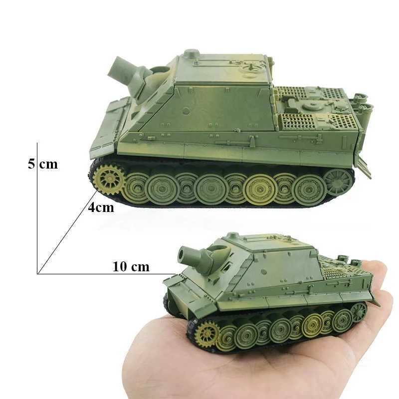 3D Puzzles 4D Tank Model Building Kit Militärmontering Utbildning Toy Decoration Hög densitet Material Black Panther Tiger Turmtiger Attackl2404