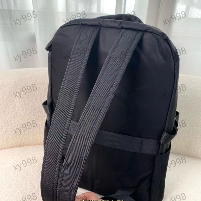 Zoga Lu Bag Bag Designer Backpack 22L Capacità Crew UNISEX UNISEX DONNE SPORTICA SPORTICA PERCHIO MULTIMO STORAGI