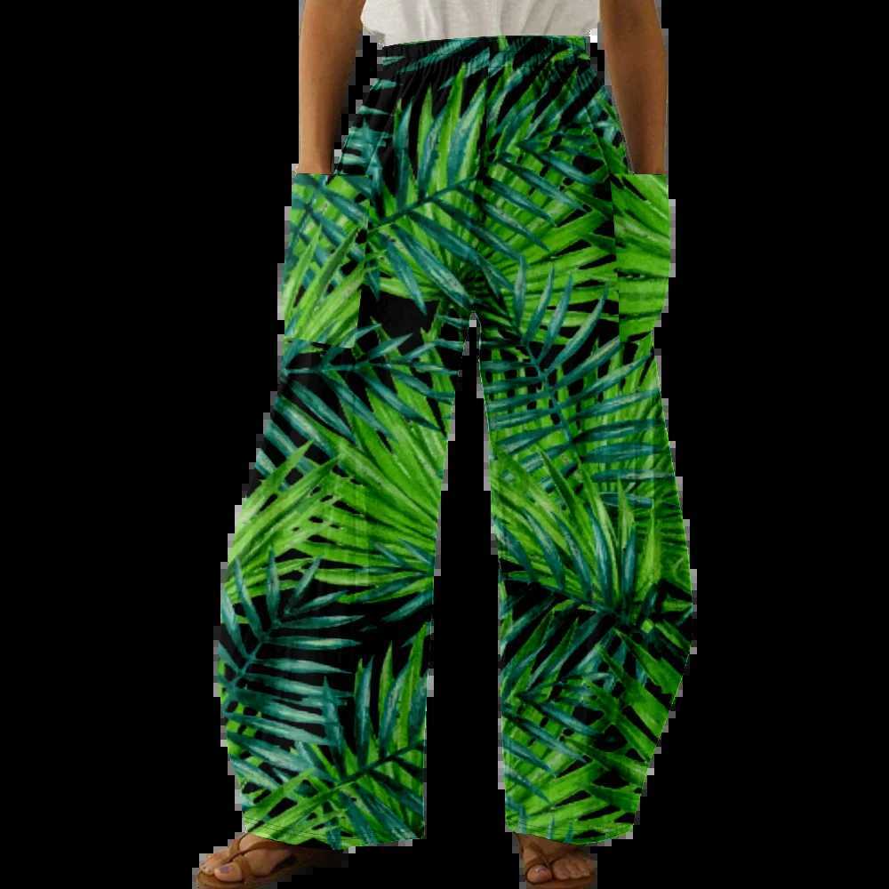 Pantalon féminin Capris Plants de printemps Pantalons imprimés Femmes Summer Casual Loose Pants Y2K Bloors Pantal