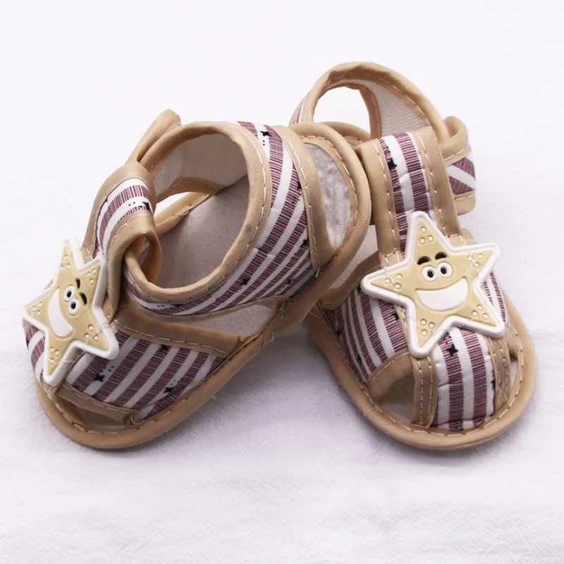 Sandales Summer Baby Chaussures Carton Modèle de maternelle APPARTEMENT SANDALS SANDAGE BÉBÉ BRANDE PREMIER BÉBÉ CRIB CIRCH