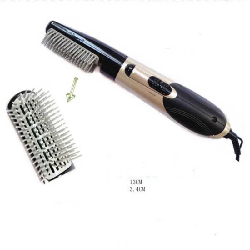 Sèchers de cheveux ioniques brosses à air chaud sèche-cheveux peigne grand curler à vague salon de style califfeur 7-en-1 Q240429