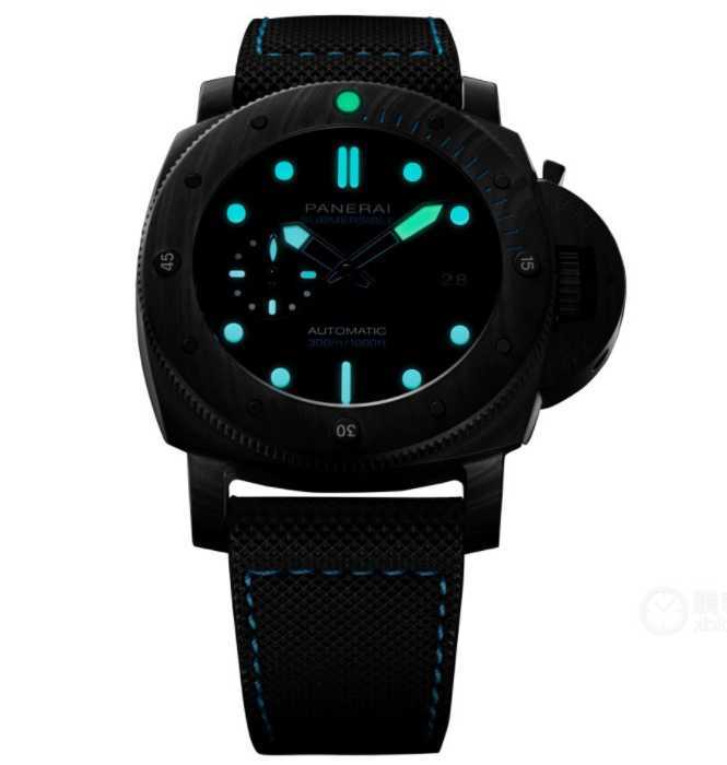 Fashion Luxury Penarrei Watch Designer vóór Limited Edition of Diving Automatic Mechanical Mens PAM01616 Ink Black