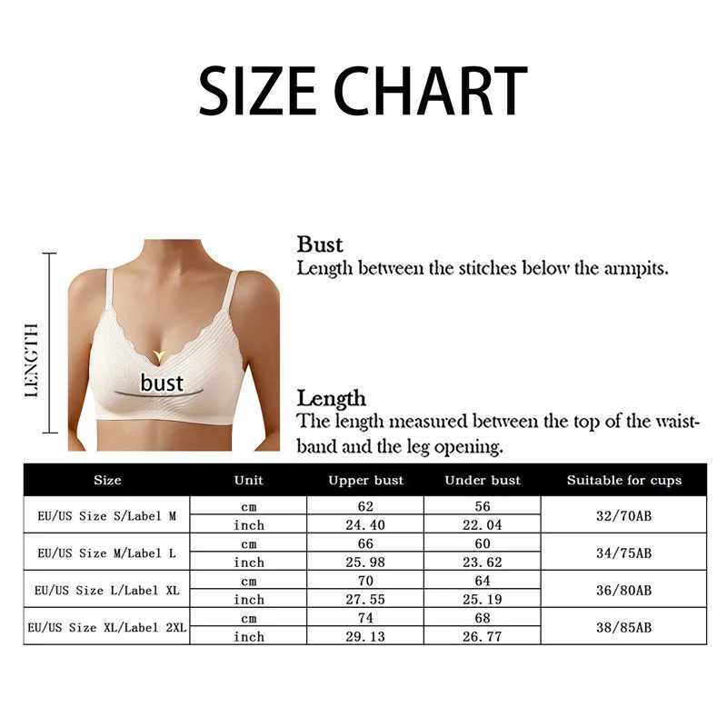 Bras Women One-Piece Bra No Stl Ring Breathable Large Size Underwear Sexy Gather Push Up Simple Lingerie Seamless Bralette Lace Bra Y240426