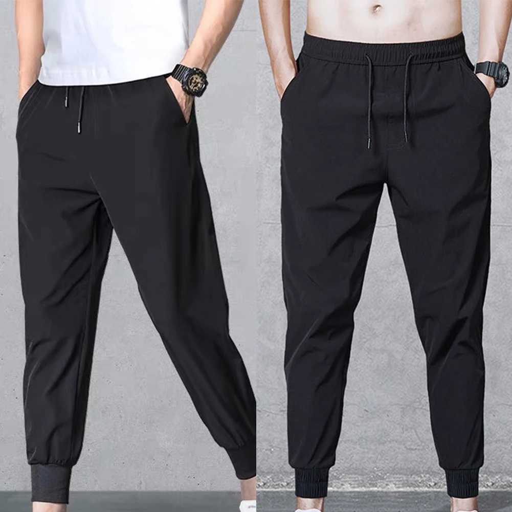 Les pantalons pour hommes améliorent votre apparence décontractée avec Mens Street Clothing Jogger Cargo Drag Pants Sports XL 4XL Q240429