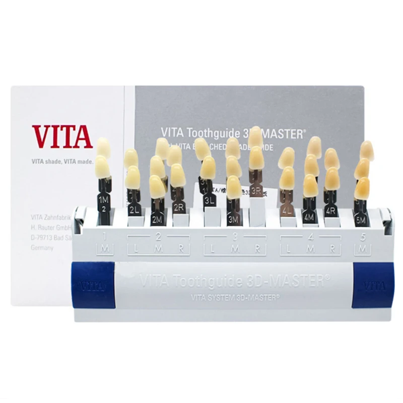 Model Dental Shade Guide VITA Toothguide Dental Laboratory Oral Product Teeth Whitening Shade Guide 16 Shades Dentist Use