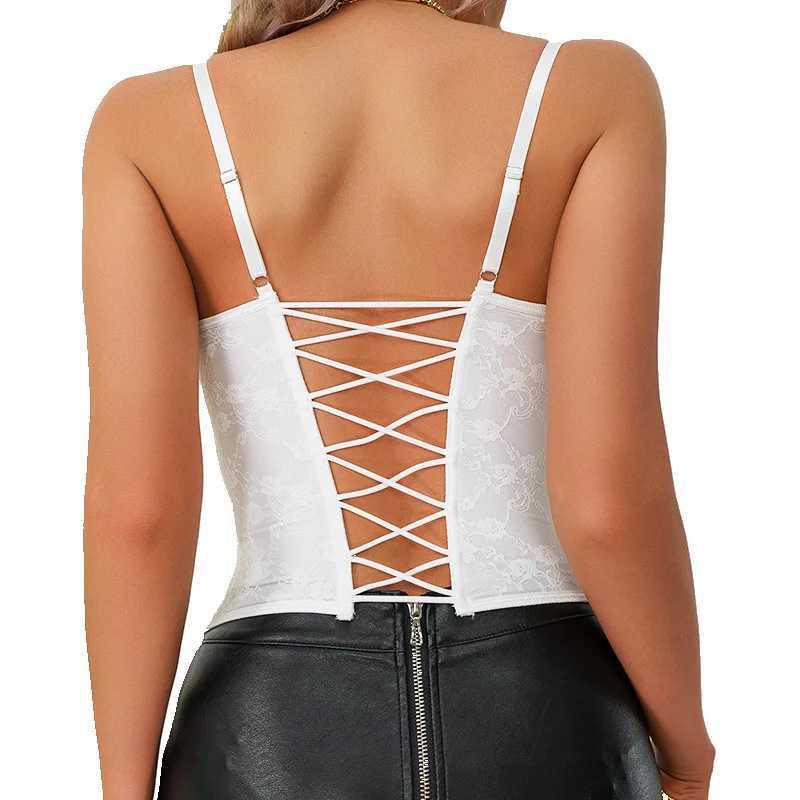 CHAPERS DE MUJER AFRULIA SEXY Strapless Tube Bra para mujeres Trainadores de cintura para mujeres Hot Tops Tops Cortada Corsé Overbust Corset Bustier Y240429