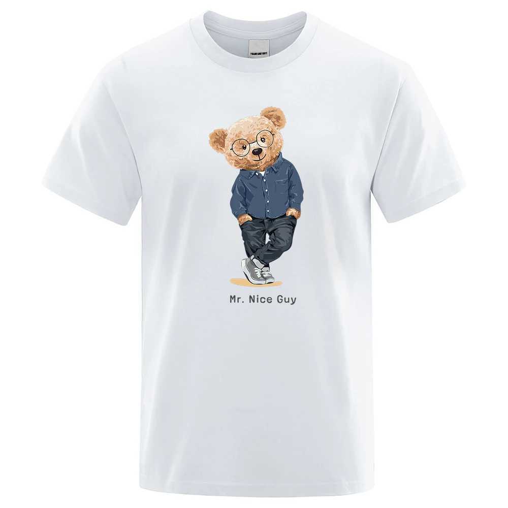 Camisetas masculinas cavalheiro Sr. Teddy Bear Lice