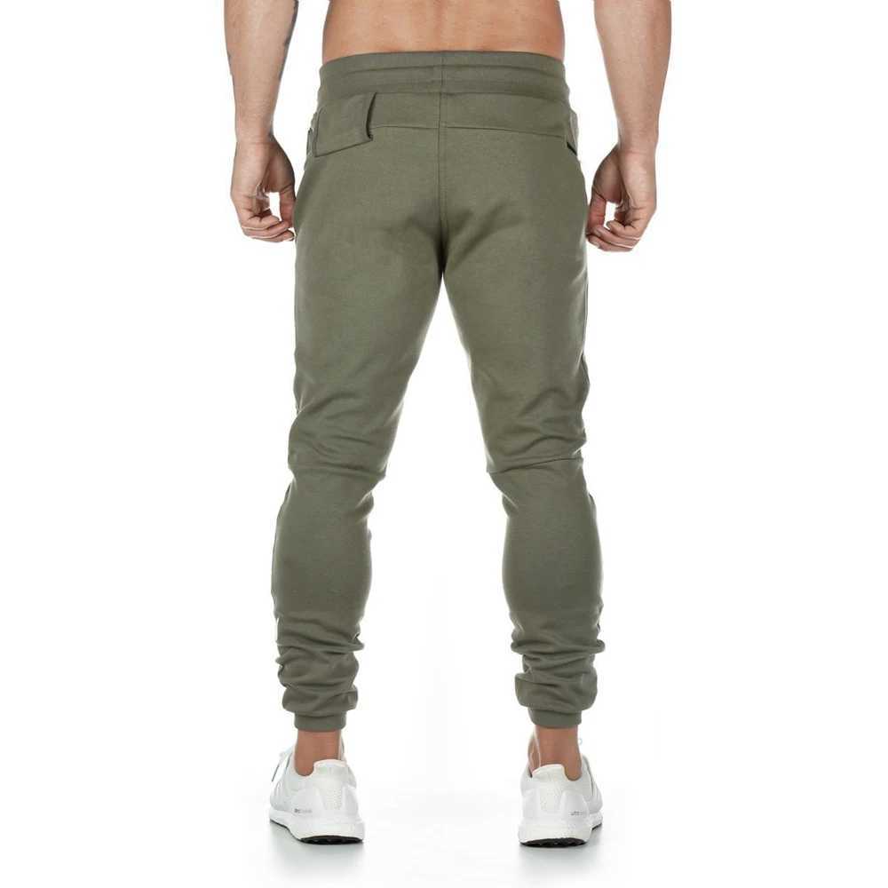 Męskie spodnie bawełniane spodnie do joggingu męskie Hip Hop Joggers Streetwear swobodne spodnie sportowe dno treningowe dresowe presie legginsy fitness J240429